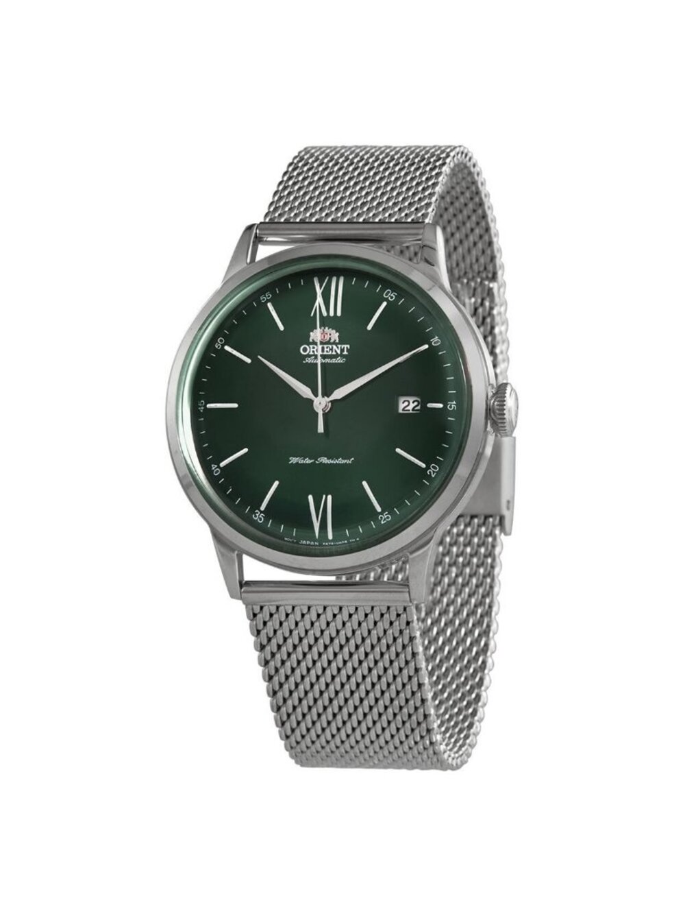NWT Orient Bambino Automatic Green Dial Men's Watch